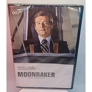 Moonraker (DVD, 1979, Region 1) New Sealed Roger Moore James Bond 007 Bilingual
